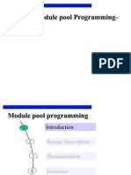 Module Pool Programming