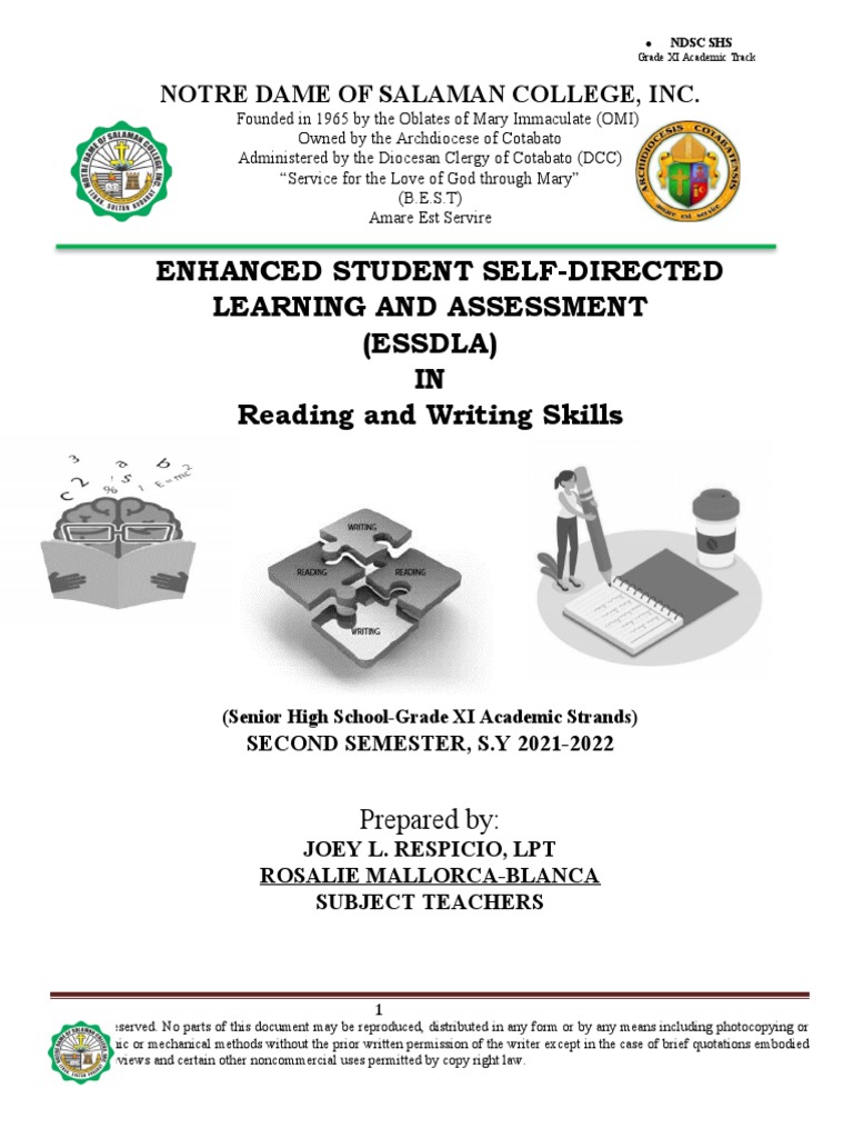 Developing Reading and Writing Skills through SelfDirected Learning A