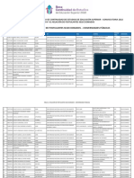 Relación de Postulantes Seleccionados - Universidades Públicas