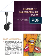 Historia Del Radioteatro en Quito