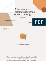 A Linguagem e o Pensamento Da Criança Na Teoria de Piaget - Parte I