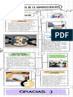 Infografía Principios de La Administración