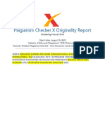 Plagiarism Checker X Originality Report: Similarity Found: 35%
