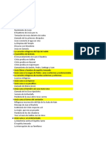 Cronología Del Ministerio de Jesús