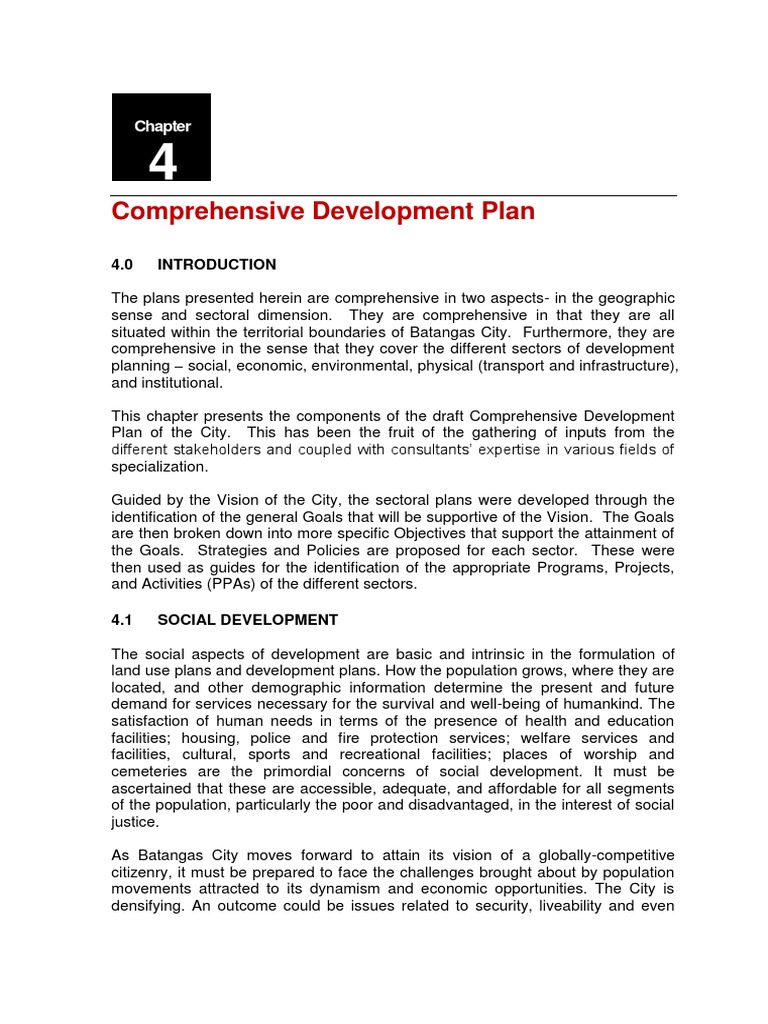 Chapter 4 CDP | PDF | Agriculture | Malnutrition