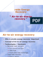 Airside Energy Recovery Overview (TanAC)