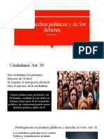 Derechos políticos ciudadanos peruanos constitución
