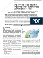 Deep Learning-Powered Vessel Trajectory Prediction For Improving Smart Traffic Services in Maritime Internet of Things