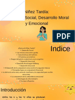 Niñez Tardía: desarrollo social, moral y emocional