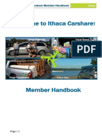 Ithaca Car Share Handbook
