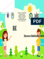 BE FO: (Resource Mobilization Form)