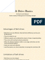 Belt Drives Basics