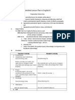 Detailed Lesson Plan in English 8