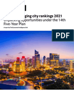China's Emerging City Rankings 2021 Unpacking Opportunities Under The 14th Five-Year Plan