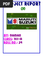 Download Maruti Suzuki by Naman Arya SN58874720 doc pdf