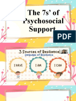 The 7s' of Psychosocial Support