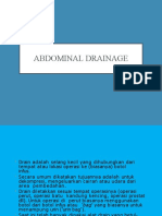 Abdominal Drainage Nurse