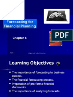 Forecasting For Financial Planning: 1 Gallagher 6e: © Textbook Media Press