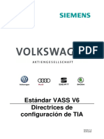 Estándar VASS V6 Directrices de Configuración TIA - V - 1 - 4 - ES