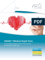 NADAL® Medical Rapid Tests: Immunological Rapid Tests For Point-of-Care & Laboratory Diagnostics