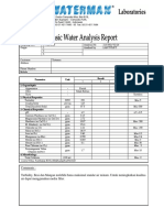 Result Parameter Unit Control Value 1. Organoleptic