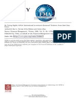 Do Voting Rights Impact Institutional Investment in Dual-Class Firms