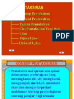 Konsep Pentaksiran