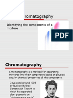 Paper Chromatography: Identifying The Components of A Mixture