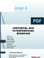 Group-4-Individual and Interpersonal Behavior