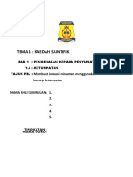 PBL Sains Ting 1 Ketumpatan Ros