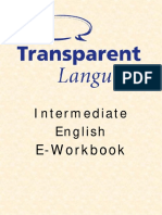 Intermediate English E-Workbook