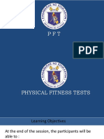 Physical Fitness Tests Rubrics