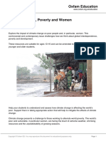 Oxfam - Climate Change, Poverty and Women