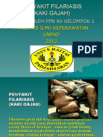 PENYAKIT FILARIASIS (KAKI GAJAH