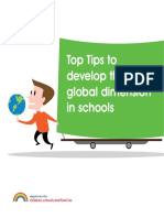 Top Tips To Develop The Global Dimension in Schools