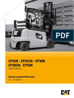 EP25N - EP25CN - EP30N EP30CN - EP35N: Specifications