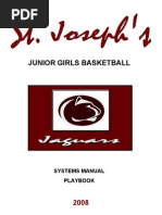 Junior Girls Basketball: Systems Manual Playbook