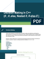 Week 9 - Decision Making