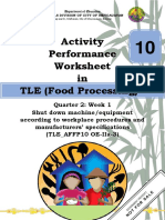 Food Fish Processing 10-Q2-Week 1