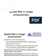 Spatial Fitering in Image Enhancement