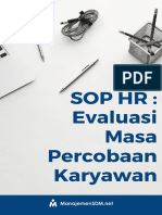 SOP HR - Evaluasi Masa Percobaan Karyawan