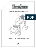 Manual Instrucciones y Despiece C36 CE ESP REV.2015