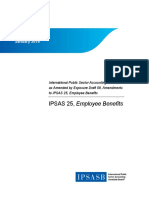 IPSASB Marked Up IPSAS 25 Employee Benefits