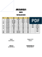 Jadwal Pelajaran