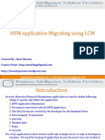 HFM Application Migrating