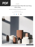 Diy Terracotta Effect Paint