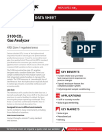 Product Data Sheet: 5100 CO Gas Analyzer