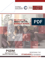 PGDM Brochure Batch 2022 - GIBS Bangalore - Top Business School in Bangalore