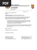 Surat Gantung Tugas