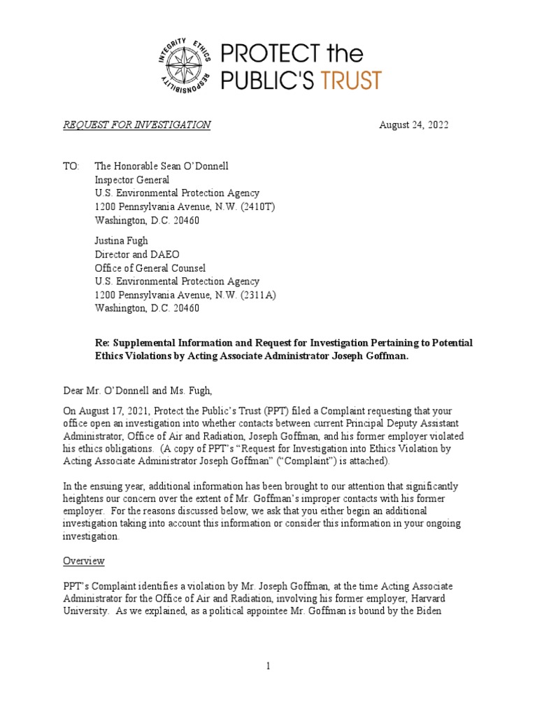 supplemental-information-and-request-for-investigation-pertaining-to